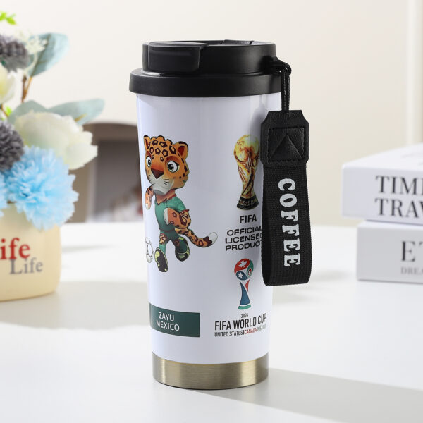 🏆 Vaso Térmico Mundialista Personalizable – Acero Inoxidable 304