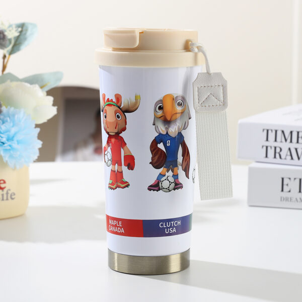 🏆 Vaso Térmico Mundialista Personalizable – Acero Inoxidable 304