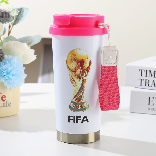 🏆 Vaso Térmico Mundialista Personalizable – Acero Inoxidable 304