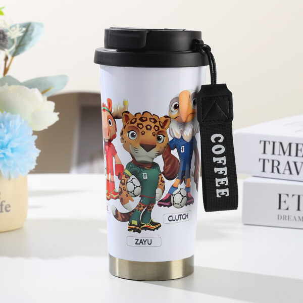 🏆 Vaso Térmico Mundialista Personalizable – Acero Inoxidable 304