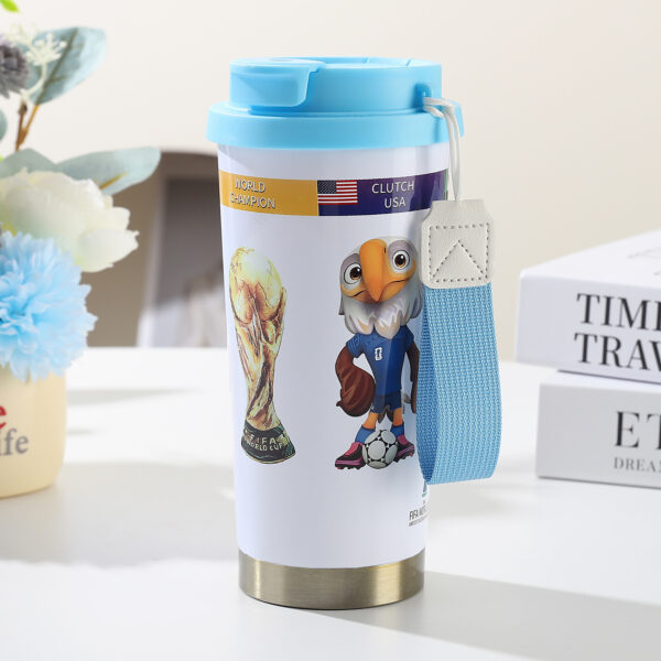 🏆 Vaso Térmico Mundialista Personalizable – Acero Inoxidable 304