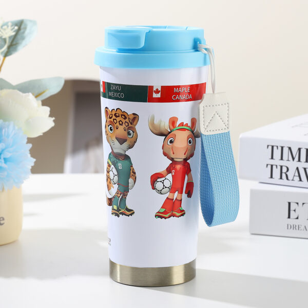 🏆 Vaso Térmico Mundialista Personalizable – Acero Inoxidable 304