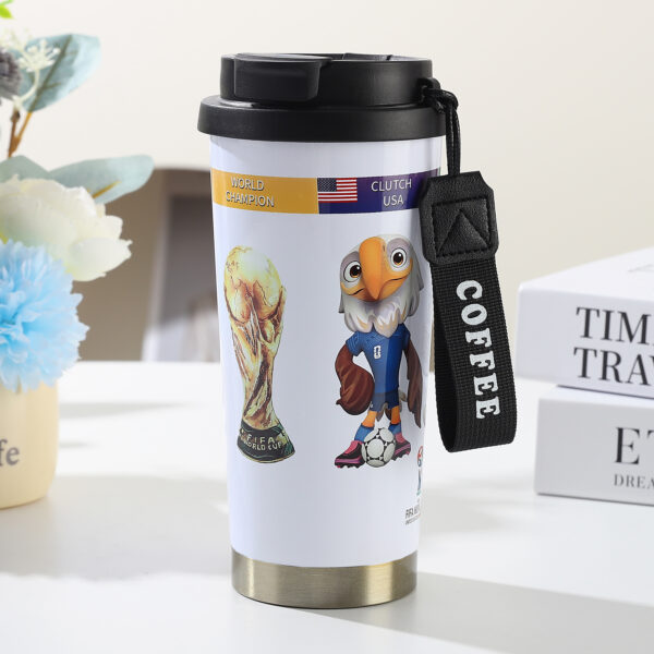 🏆 Vaso Térmico Mundialista Personalizable – Acero Inoxidable 304