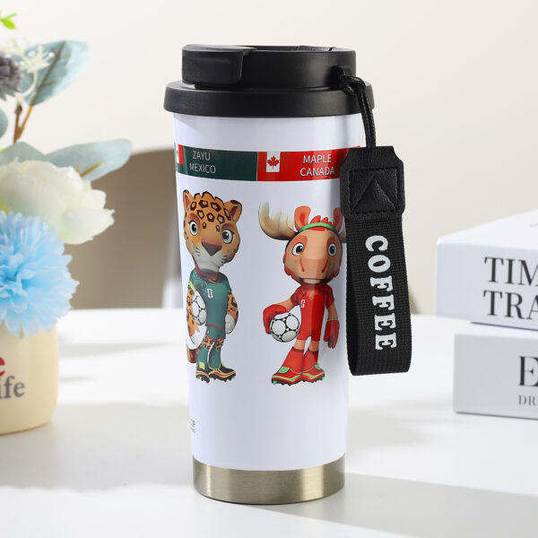 🏆 Vaso Térmico Mundialista Personalizable – Acero Inoxidable 304