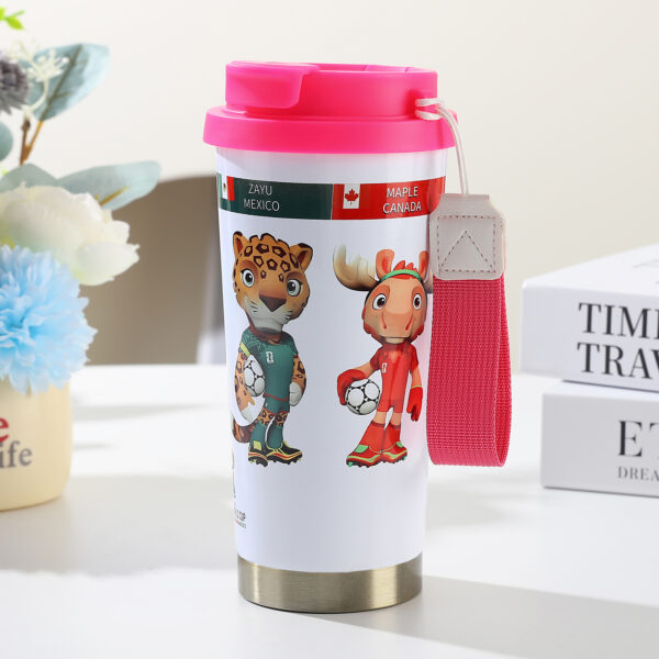 🏆 Vaso Térmico Mundialista Personalizable – Acero Inoxidable 304