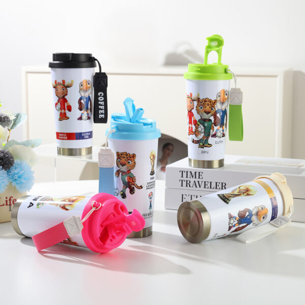 🏆 Vaso Térmico Mundialista Personalizable – Acero Inoxidable 304