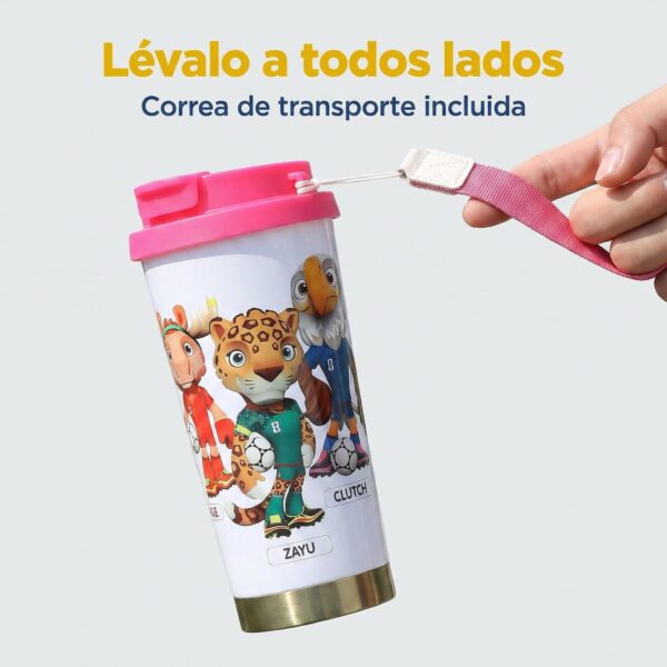 🏆 Vaso Térmico Mundialista Personalizable – Acero Inoxidable 304