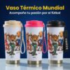 🏆 Vaso Térmico Mundialista Personalizable – Acero Inoxidable 304